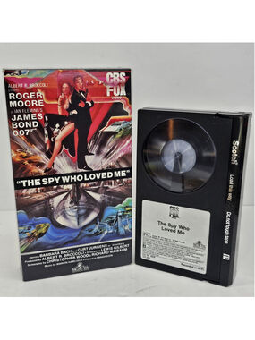 James Bond 007 The Spy Who Loved Me BETAMAX CBS Fox Roger Moore Hi-Fi BETA RARE